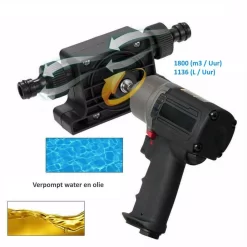 Waterpomp Voor Accuboor, Accutol Of Boormachine - Voorzetpomp - 1136 Liter / Uur - Boot Pomp Voor (Accu)boormachine Water Boorpomp -Tuin En Buiten 1200x1200 348