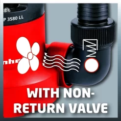 Einhell Dompelpomp GC-SP 3580 LL (350 W - 8000 L/h - 1 Mm Restwater - Traploos Instelbare Vlotterschakelaar - Geïntegreerd Terugslagventiel - Draaghandvat - Kabelopwikkeling - Mechanische Afdichting) 21 Einhell Dompelpomp GC-SP 3580 LL (350 W - 8000 L/h - 1 Mm Restwater - Traploos Instelbare Vlotterschakelaar - Geïntegreerd Terugslagventiel - Draaghandvat - Kabelopwikkeling - Mechanische Afdichting) -Tuin En Buiten 1200x1200 351