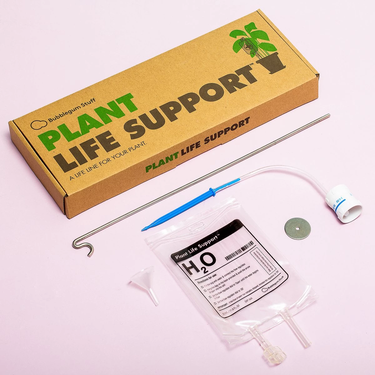 Woonaccessoires- Automatisch Watergeef Systeem | Plantenwaterer - Life Support Irrigatieapparaat | Druppelaar Kamerplanten - | Planten Watergever Met Druppelsysteem 350ml 2 Woonaccessoires- Automatisch Watergeef Systeem | Plantenwaterer - Life Support Irrigatieapparaat | Druppelaar Kamerplanten - | Planten Watergever Met Druppelsysteem 350ml - Afbeelding 2