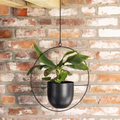 QUVIO Bloempot Hangend / Bloempotten Voor Binnen / Bloempotten / Bloempot Binnen / Bloempot Met Ophanghaak - Metaal 11 QUVIO Bloempot Hangend / Bloempotten Voor Binnen / Bloempotten / Bloempot Binnen / Bloempot Met Ophanghaak - Metaal -Tuin En Buiten 1200x1200 433