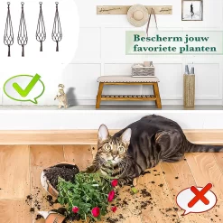 9 Stuks Zwart Macrame Plantenhangers - Boho Handgeweven Katoen Hangpot Voor Binnen/Buiten - Hangende Bloempot Met Kralen - Macramé Touw/Koord Hangplant Houder - Bohemian Wandhanger Decoratie - Plant Hanger - Verticale Tuin Bloempothouder Planthanger 15 9 Stuks Zwart Macrame Plantenhangers - Boho Handgeweven Katoen Hangpot Voor Binnen/Buiten - Hangende Bloempot Met Kralen - Macramé Touw/Koord Hangplant Houder - Bohemian Wandhanger Decoratie - Plant Hanger - Verticale Tuin Bloempothouder Planthanger -Tuin En Buiten 1200x1200 496