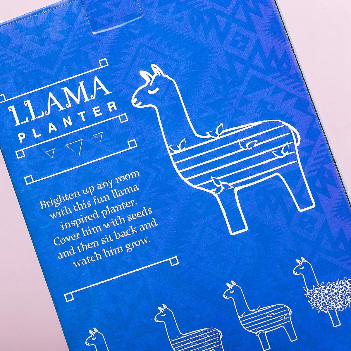 Gift Republic Lama Bloempot Met Zaadjes 3 Gift Republic Lama Bloempot Met Zaadjes - Afbeelding 3