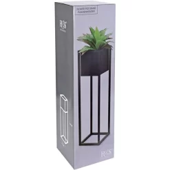 Bloempot - Metaal - Bloemen - Plantenpot - Voor Binnen - Zwart - 70 Cm 8 Bloempot - Metaal - Bloemen - Plantenpot - Voor Binnen - Zwart - 70 Cm -Tuin En Buiten 1200x1200 545