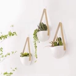 Plantenhanger Keramiek – Set Van 3 – Wit Steen- Hangpot – Hangende Bloempot Plantenpot - 3 Verschillende Koorden - 18 X 11 X 7 Cm 17 Plantenhanger Keramiek – Set Van 3 – Wit Steen- Hangpot – Hangende Bloempot Plantenpot - 3 Verschillende Koorden - 18 X 11 X 7 Cm -Tuin En Buiten 1200x1200 574