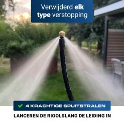 Techweise - Rioolslang Voor Kärcher K2 T/m K7 - 15M - Met 4 Achterwaartse Hogedruksproeiers 14 Techweise - Rioolslang Voor Kärcher K2 T/m K7 - 15M - Met 4 Achterwaartse Hogedruksproeiers -Tuin En Buiten 1200x1200 618