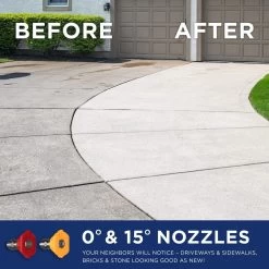 Powertech Professionele Hogedrukreiniger Op Benzine - 6.5 PK - 3600 PSI - 220 Bar - Hogedrukreiniger Auto - Terrasreiniger - Oppervlaktereiniger - Autoreiniger - Zwembadreiniger - 5 Snelkoppelstukken- Zwart / Rood -Tuin En Buiten 1200x1200 673