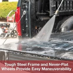 Powertech Professionele Hogedrukreiniger Op Benzine - 6.5 PK - 3600 PSI - 220 Bar - Hogedrukreiniger Auto - Terrasreiniger - Oppervlaktereiniger - Autoreiniger - Zwembadreiniger - 5 Snelkoppelstukken- Zwart / Rood -Tuin En Buiten 1200x1200 676