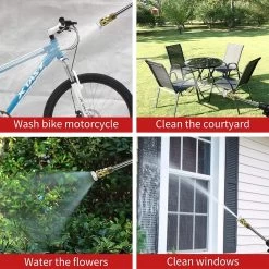 Merkloos Elektrische Accu-Hogedrukreiniger - 1.2mpa - Multifunctioneel Mondstuk - Draagbaar Oplaadbaar Snoerloos - Reinigingsspuitpistool - Met Rijke Accessoires - Voor Auto, Tuin, Terras, Raam - Zwart 17 Merkloos Elektrische Accu-Hogedrukreiniger - 1.2mpa - Multifunctioneel Mondstuk - Draagbaar Oplaadbaar Snoerloos - Reinigingsspuitpistool - Met Rijke Accessoires - Voor Auto, Tuin, Terras, Raam - Zwart -Tuin En Buiten 1200x1200 683