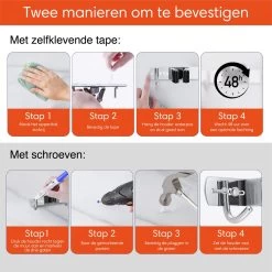 TTD Premium XXL Bezemhouder En Gereedschapsrek - Opslag Van Gereedschap - Opslag Van Schoonmaakspullen - Tuingereedschap - Klussen - RVS - Zwart 8 TTD Premium XXL Bezemhouder En Gereedschapsrek - Opslag Van Gereedschap - Opslag Van Schoonmaakspullen - Tuingereedschap - Klussen - RVS - Zwart -Tuin En Buiten 1200x1200 688