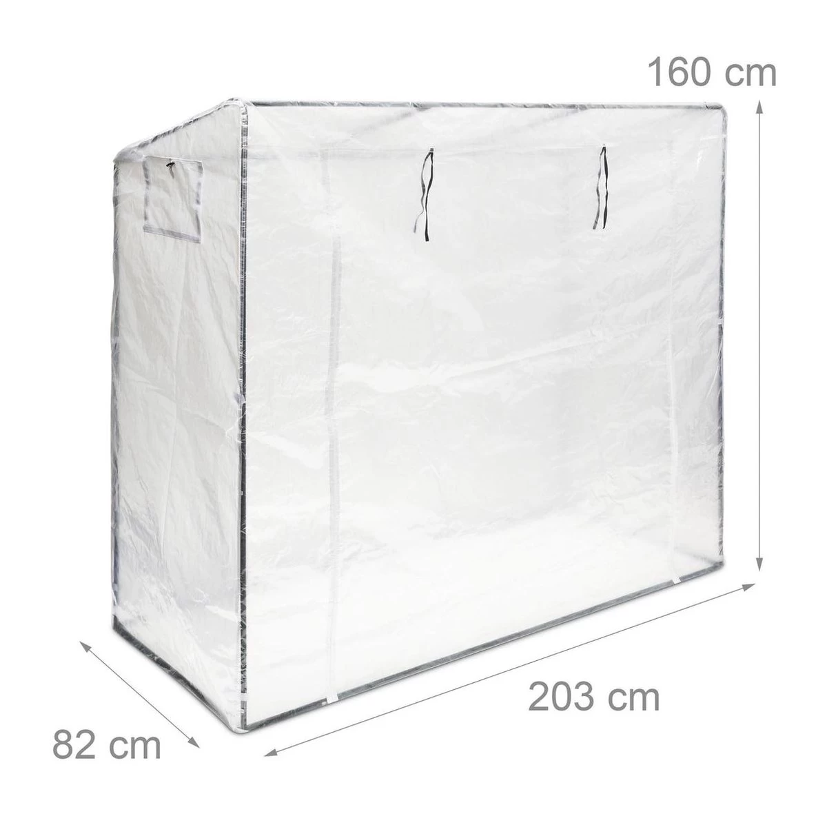 Relaxdays Tomatenkas XL - Met Schuin Dak - Kweekkas Voor Tomaten - Plastic Serre 2 Relaxdays Tomatenkas XL - Met Schuin Dak - Kweekkas Voor Tomaten - Plastic Serre - Afbeelding 2