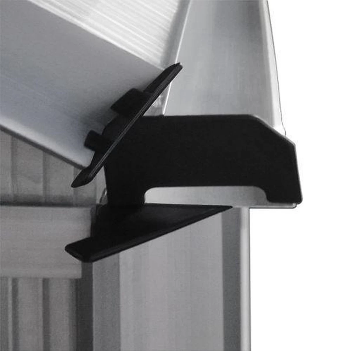 Gardebruk Aluminium Kas 4,75 M² - Fundament & Regengoot - 250x190cm 5 Gardebruk Aluminium Kas 4,75 M² - Fundament & Regengoot - 250x190cm - Afbeelding 5