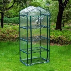 Kinzo Plastic Broeikas 69 X 49 X 160cm -Tuin En Buiten 1200x1200 801