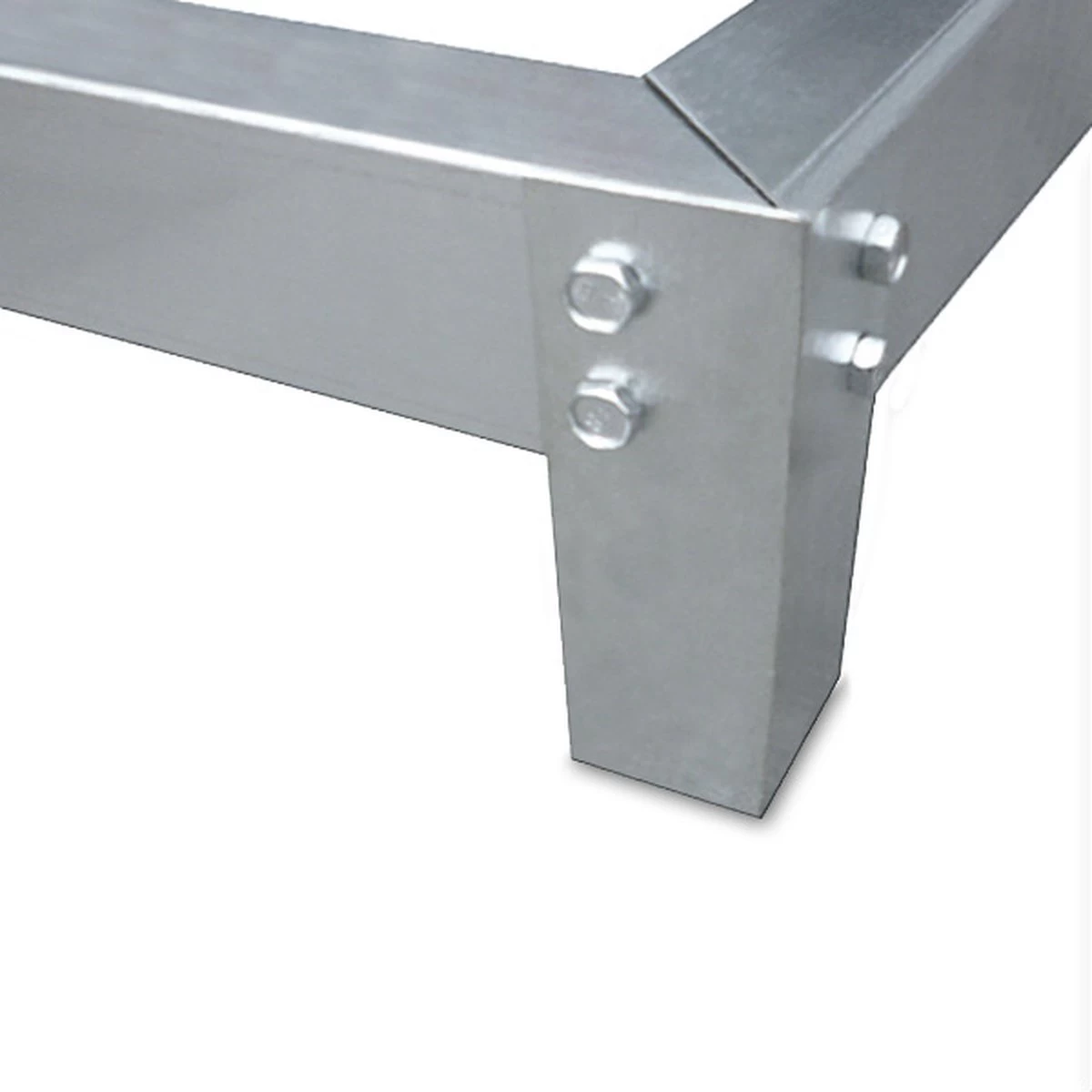 Deuba Broeikas Fundament Verzinkt – 190x122cm - Incl. Montagemateriaal 2 Deuba Broeikas Fundament Verzinkt – 190x122cm - Incl. Montagemateriaal - Afbeelding 2