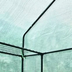 Merkloos Kweekkas - Tuinkas - Foliekas - Folie Kas - Broeikas - Kweektent - Plantenkas - Met Schappen - 143 X 73 X 195 Cm - Groen -Tuin En Buiten 1200x1200 826