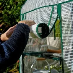 Bramble - Tuinkassen - 5 Lagen - Miniserre - Draadplanken - Gemakkelijk Te Monteren - 69 X 49 X 193 Cm -Tuin En Buiten 1200x1200 830