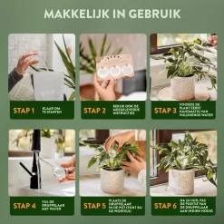 STFF & Co® Waterdruppelaar Voor Planten – Irrigatiesysteem Automatisch Watergeefsysteem – Waterbollen Voor Planten – Bewateringssysteem – 8 Stuks - 5cm -Tuin En Buiten 1200x1200 95