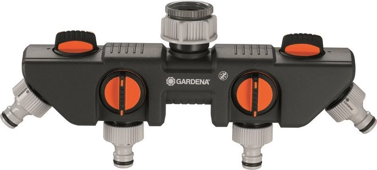 GARDENA - Waterverdeler - Slangkoppeling - 4 Uitgangen 11 GARDENA - Waterverdeler - Slangkoppeling - 4 Uitgangen - Afbeelding 11