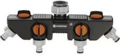 GARDENA - Waterverdeler - Slangkoppeling - 4 Uitgangen 25 GARDENA - Waterverdeler - Slangkoppeling - 4 Uitgangen -Tuin En Buiten 1200x542