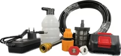 Hogedrukreinger Op Accu - Inclusief Opbergkoffer - Foam Gun - Foam Sprayer - Schuimpistool - Schuimsproeier - Hogedruk Pistool - Inclusief Accesoires -Tuin En Buiten 1200x552 1
