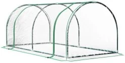 Tunnelkas - Tuinkas - Kweekkas - Broeikas - Kweektent - Kas - 200 X 100 X 80 Cm - Transparant