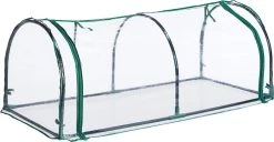 Relaxdays Kweekkas Tunnel Met Raam - Kleine Tuinkas - Ronde Broeikas - Kunststof Hobbykas -Tuin En Buiten 1200x624 2
