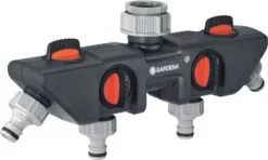 GARDENA - Waterverdeler - Slangkoppeling - 4 Uitgangen 24 GARDENA - Waterverdeler - Slangkoppeling - 4 Uitgangen -Tuin En Buiten 1200x718