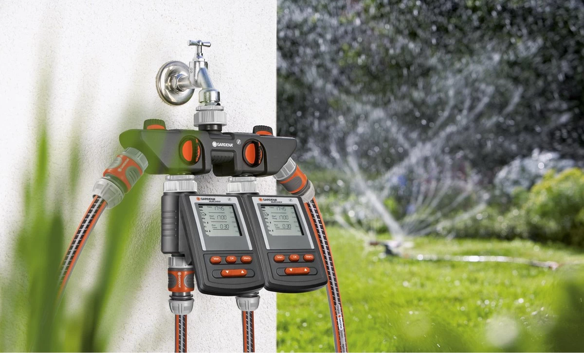 GARDENA - Waterverdeler - Slangkoppeling - 4 Uitgangen 3 GARDENA - Waterverdeler - Slangkoppeling - 4 Uitgangen - Afbeelding 3