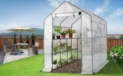 Gardebruk Kweekkas 2m² - 8 Legplanken & 4 Ramen - 195x143x143 Cm 24 Gardebruk Kweekkas 2m² - 8 Legplanken & 4 Ramen - 195x143x143 Cm -Tuin En Buiten 1200x742 2