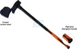 Novit Kloofbijl XL - Bijl Met Fiberglass Handvat 3kg 10 Novit Kloofbijl XL - Bijl Met Fiberglass Handvat 3kg -Tuin En Buiten 1200x756