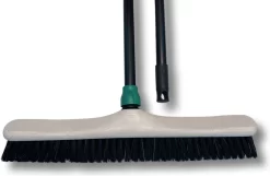 MAUS Bezem Binnen 50cm - Zachte Paardenhaar Zaalveger Met Steel 150cm - Gerecycled - Made In EU - Zeer Robuust