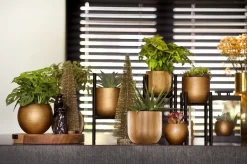 Capi Europe - Bloempot Bol Retro - 23x21 - Goud - Bloempot Voor Binnen - BRTG134 -Tuin En Buiten 1200x795 1