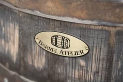 BarrelAtelier - Regenton Whisky Los Deksel, 190L, Gat Vulautomaat, Handvat, Messing Logo En Kraan / Best Verkochte Regenton 2021 /2022 !! -Tuin En Buiten 1200x798 1