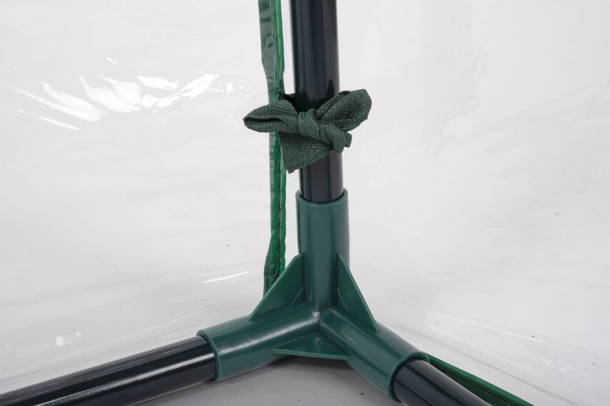 Kinzo Garden Broeikas - Tunnelkas - Met Rits - Staal - 130x60x50cm 5 Kinzo Garden Broeikas - Tunnelkas - Met Rits - Staal - 130x60x50cm - Afbeelding 5