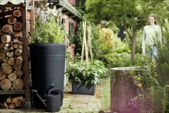 Elho Green Basics Regenton - Regenton - Living Black - Buiten - 200 Liter -Tuin En Buiten 1200x800 36