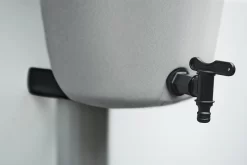 Elho Green Basics Rain Catcher 33 - Regenton Voor Balkonbuiten - Ø 33.5 X H 73.5 Cm - Grijs/Living Concrete -Tuin En Buiten 1200x800 38