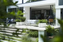 Elho Vivo Structure Finish Lang 90 - Plantenbak Voor Binnen & Buiten - Ø 88 X H 41 - Wit -Tuin En Buiten 1200x800 61