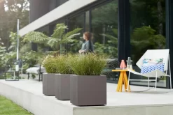 Elho Vivo Structure Finish Vierkant 40 - Plantenbak Voor Binnen & Buiten - Ø 39 X H 41 - Grijs/Warm Grijs 17 Elho Vivo Structure Finish Vierkant 40 - Plantenbak Voor Binnen & Buiten - Ø 39 X H 41 - Grijs/Warm Grijs -Tuin En Buiten 1200x800 66