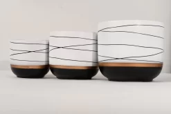 Bloempotten Binnen - Keramiek - Gouden Rand - Bloempot Buiten - Afvoergat 24 Cm - Wit Zwart – Groot 10 Bloempotten Binnen - Keramiek - Gouden Rand - Bloempot Buiten - Afvoergat 24 Cm - Wit Zwart – Groot -Tuin En Buiten 1200x800 72