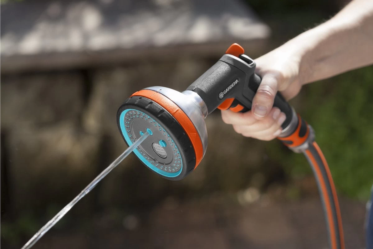 GARDENA - Comfort Broeskop - 5 Straalsoorten - Grijs 7 GARDENA - Comfort Broeskop - 5 Straalsoorten - Grijs - Afbeelding 7