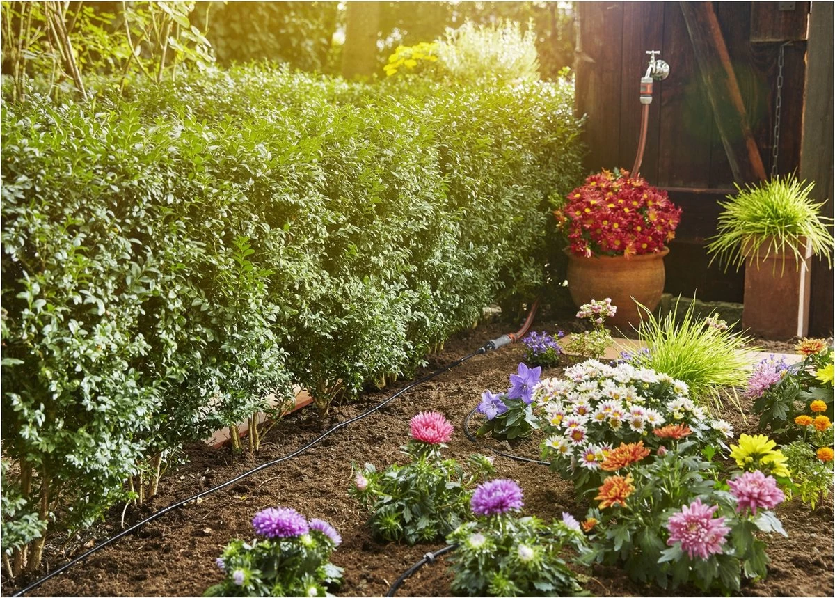 GARDENA Micro Drip System Startset S - Voor Rijplanten Druppelsysteem- 15 Meter 2 GARDENA Micro Drip System Startset S - Voor Rijplanten Druppelsysteem- 15 Meter - Afbeelding 2