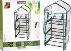 Pro Garden Kweekkas Groen 17-delig 90x50 Cm -Tuin En Buiten 1200x870 3