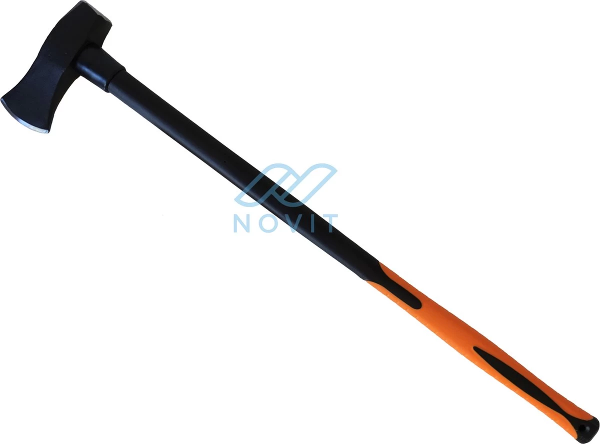 Novit Kloofbijl XL - Bijl Met Fiberglass Handvat 3kg 1 Novit Kloofbijl XL - Bijl Met Fiberglass Handvat 3kg