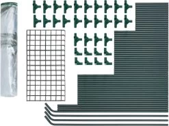 Broeikas / Tuinkas - 147 X 195 X 73 Cm - PVC Folie 16 Broeikas / Tuinkas - 147 X 195 X 73 Cm - PVC Folie -Tuin En Buiten 1200x896