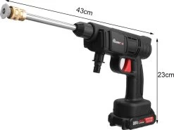 Merkloos Elektrische Accu-Hogedrukreiniger - 1.2mpa - Multifunctioneel Mondstuk - Draagbaar Oplaadbaar Snoerloos - Reinigingsspuitpistool - Met Rijke Accessoires - Voor Auto, Tuin, Terras, Raam - Zwart 19 Merkloos Elektrische Accu-Hogedrukreiniger - 1.2mpa - Multifunctioneel Mondstuk - Draagbaar Oplaadbaar Snoerloos - Reinigingsspuitpistool - Met Rijke Accessoires - Voor Auto, Tuin, Terras, Raam - Zwart -Tuin En Buiten 1200x899 8