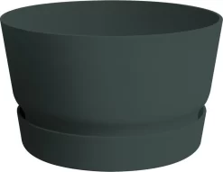 Elho Greenville Schaal 33 - Bloempot Voor Buiten - Ø 32.5 X H 19.4 Cm - Groen/Blad Groen 12 Elho Greenville Schaal 33 - Bloempot Voor Buiten - Ø 32.5 X H 19.4 Cm - Groen/Blad Groen -Tuin En Buiten 1200x926 1