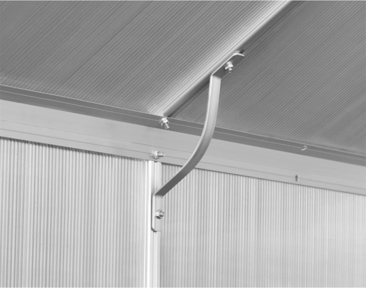 FUXTEC Tuinkas 5,9m² - Broeikas - Kweekkas - Hobbykas - Aluminium/holle Kamerplaat - FX-GWH159 14 FUXTEC Tuinkas 5,9m² - Broeikas - Kweekkas - Hobbykas - Aluminium/holle Kamerplaat - FX-GWH159 - Afbeelding 14