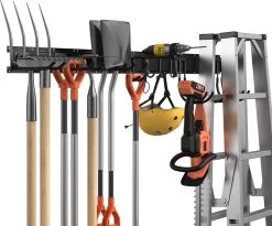 SODEAL Luxe Gereedschapshouder- Tuingereedschap Ophangsysteem - Fiets Ophangsysteem - Bezem Ophangsysteem