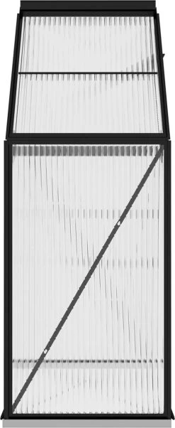 VidaXL Broeikas 1,33 M² Aluminium Antracietkleurig 22 VidaXL Broeikas 1,33 M² Aluminium Antracietkleurig -Tuin En Buiten 492x1200 1