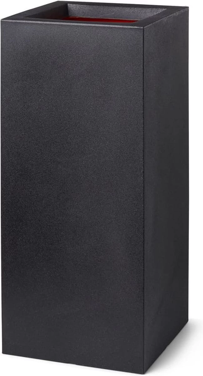 Capi Europe - Bloempot Rechthoek Smooth NL - 36x36x79 - Zwart - Voor Binnen En Buiten - KBL952 12 Capi Europe - Bloempot Rechthoek Smooth NL - 36x36x79 - Zwart - Voor Binnen En Buiten - KBL952 - Afbeelding 12
