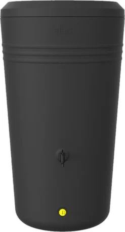 Elho Green Basics Regenton - Regenton - Living Black - Buiten - 200 Liter -Tuin En Buiten 650x1200